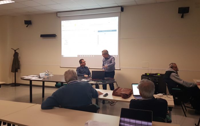 Attila Kreiter (HMN) and Julian Richards (UoY-ADS)discuss the Hungarian database of archaeological data