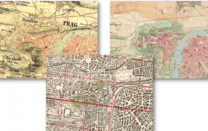 GIS images of Prague