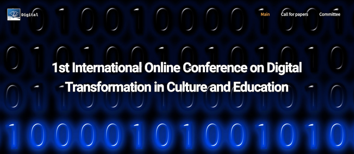 1st International Online Conference on Digital Transformation in Culture and Education image