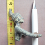 Part of a medieval candlestick from DIME Database.