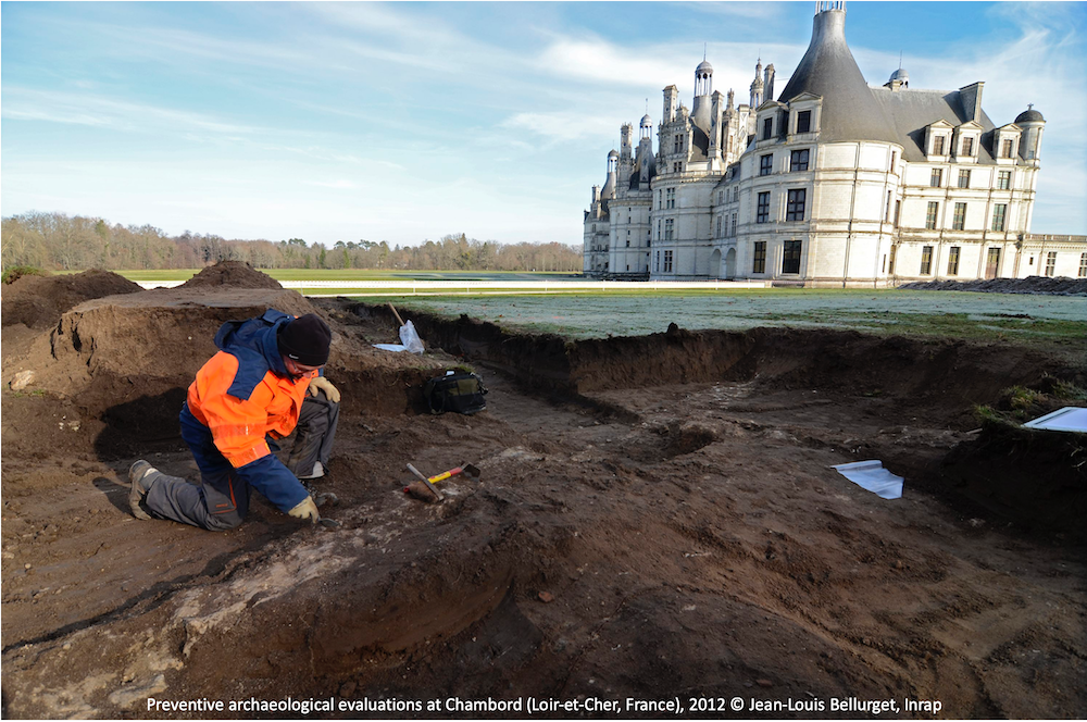 Preventive archaeological evaluations at Chambord (Loir-et-Cher, France)
